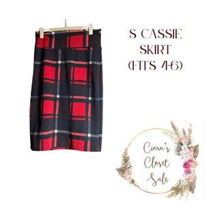 LuLaRoe Cassie Skirt - PLAID